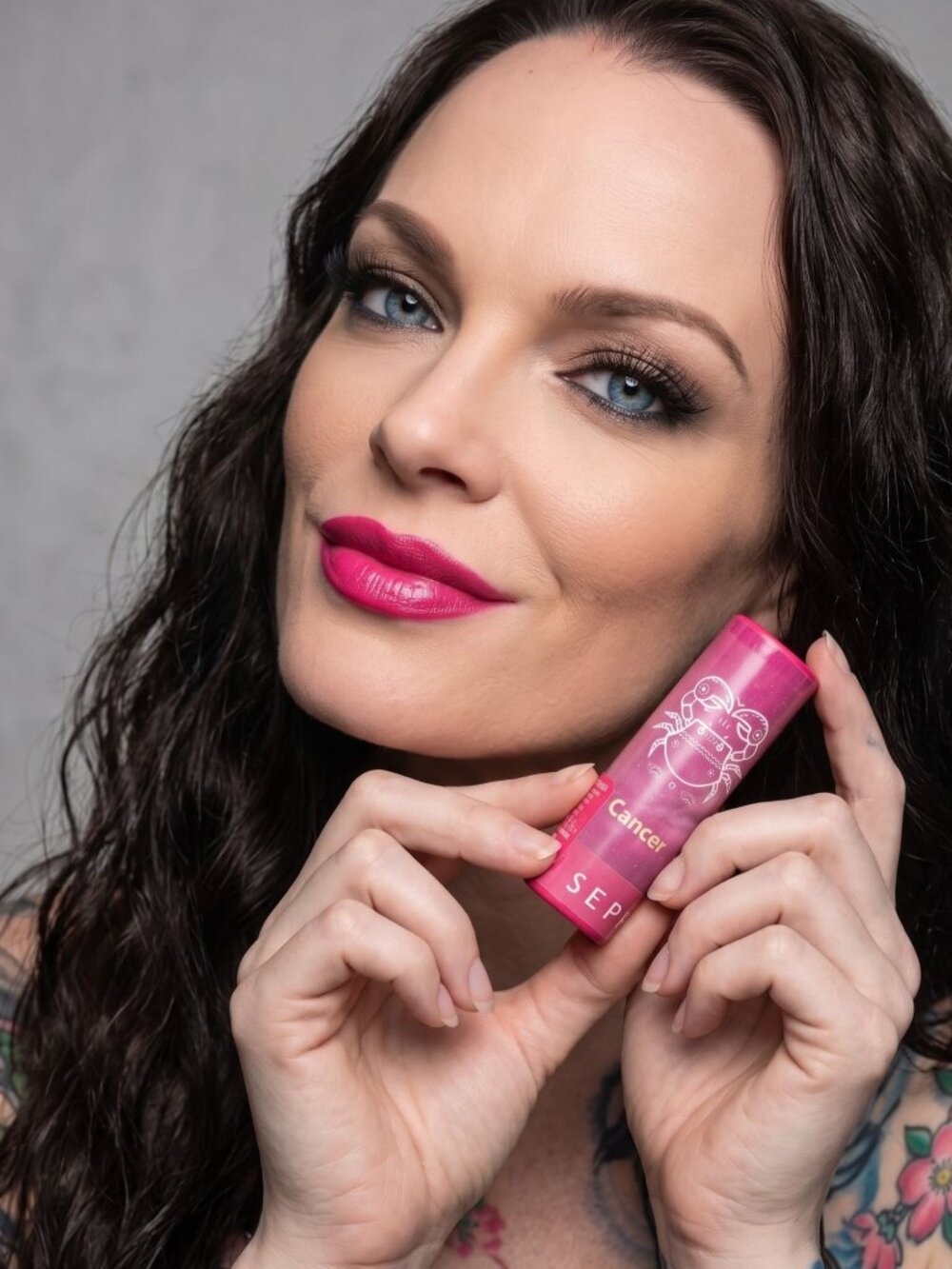 Sephora ✦ #Lipstories Cancer Zodiac Lipstick ✦ Satine Cream Finish Shade 92 NWT